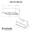 Вытяжка полновстраиваемая Minola HBI 5327 GR 800 LED - миниатюра 10