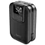 Автомобільний насос Hoco S53 Breeze portable portable smart air pump Black - мініатюра 3