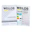 Вытяжка декоративная наклонная WEILOR WDS 62301 R WH 1000 LED - миниатюра 12