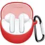 Чохол-накладка DK для Oppo Enco Air 3 Silicone Candy Friendly з карабіном (016054) (red) - мініатюра 1