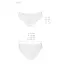 Трусики с широкой резинкой и кружевом Passion Panties white L - миниатюра 4