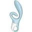 Вибратор-кролик Satisfyer Touch Me Голубой с двойным отростком - миниатюра 4