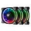 Вентилятор Thermaltake Riing Plus 12 RGB Black Premium Edition (3-Fan Pack) (CL-F053-PL12SW-A) - миниатюра 1