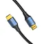 Кабель Vention Cotton Braided HDMI-A Male to Male HD v2.1 Cable 8K 5M Blue Aluminum Alloy Type (ALGLJ) - мініатюра 4