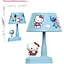 Детская настольная лампа Hello Kitty голубая (343E) - миниатюра 1