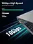 Патч корд Ugreen NW107 мережевий кабель 10 Гбіт\с Ethernet RJ45 Cat 7 1м Black (NW107) - мініатюра 2