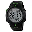 Чоловічий наручний годинник 1068GN Black-Green Skmei acs0030864 - мініатюра 3