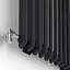 Радіатор з полицями Ideale Zeta 12 12/1800/548 чорний, Чорний - мініатюра 3