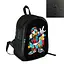 Рюкзак міський/шкільний 38×28см з принтом Дональд Дак дитячий, підлітковий, спортивний (4125) - мініатюра 1