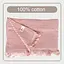Вафельное полотенце Lovely Svi - хлопок- для ванной, отелей, спа - XXL 90х180 см -Розовый (402421) - миниатюра 3