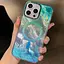 Чохол Epik TPU Shiny Mountain MagFit для Apple iPhone 16 Pro 6.3 Green/Blue - мініатюра 2