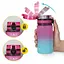 Пляшка для води 4FIZJO спортивна 500 мл 4FJ0628 Pink/Sky Blue (P-5905973400749) - мініатюра 3