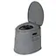 Биотуалет Bo-Camp Portable Toilet Comfort 7 Liters Grey (5502815) - миниатюра 1