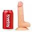 Фалоімітатор LoveToy The Ultra Soft Dude Flesh 18 см тілесний - мініатюра 9