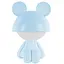Світильник-нічник Kite LED з акумулятором Cute Mouse блакитний (K25-316-2-3) - мініатюра 1