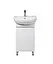 Тумба Мойдодир Temp 50 з умивальником Solo 50 Білий - мініатюра 2