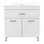 Тумба з умивальником RJ Velum y 80 см RJ82800 Білий - мініатюра 2