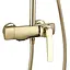 Душова система Rea Rebel gold з виливом REA-P2413, Золотий - мініатюра 3