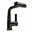 Смеситель для кухни Platinum с выдвижным изливом и индикатором A239 черный - миниатюра 1