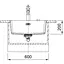Кухонна мийка Franke Maris, фраграніт, прямокутник, без крил, 553х433х200мм, чаша - 1, врізна, MRG 110-52, воникс - мініатюра 4