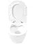 Подвесной унитаз Rea Carter N2 белый REA-C1400, Белый - миниатюра 4
