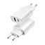 Сетевое зарядное устройство для Wiwu Wi-U002 Type C PD+QC Charger EU Plug Белый - миниатюра 1