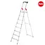 Драбина алюмінієва Hailo L60 Standard Line, 8 ступенів (8160807) - мініатюра 1