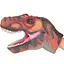Іграшка на руку Dino Toys Тиранозавр великий коричневий (Q9899-784A) - мініатюра 1