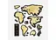 Скретч карта мира 1DEA.me Travel Map Magnetic World (13060) - миниатюра 3