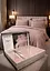 Комплект постільної білизни євро 200х220 Premium сатин пудровий TC303376158 - мініатюра 1