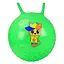 Мяч для фитнеса CB4503 пузырчатый с рожками Зеленый - миниатюра 1