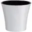 Вазон Santino Арте 3.5 л чорно-білий (ART35WHT/BL) - мініатюра 1