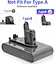 Аккумулятор DSANKE 4000 мА·ч типа B для Dyson DC34 Сменный аккумулятор Аккумулятор 22,2 В DC31 DC35 DC45 917083 - миниатюра 5