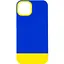 Чохол Epik TPU+PC Bichromatic для Apple iPhone 11 Pro 5.8 Navy Blue/Yellow - мініатюра 1