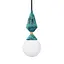 Подвес Dome, PikArt арт. 4844 Зеленый 25 см - миниатюра 1