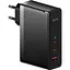 Мережевий зарядний пристрій Baseus GaN5 Pro Fast Charger 140W + Cable USB-C to USB-C Black (CCGP100201) [136666] - мініатюра 2