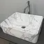 Умивальник VBI Asti M calcatta накладний VBI-013004, Мармур - мініатюра 1