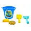 Песочный набор Дракоша Максимус, ведро, грабли, лопатка, 2 паски - миниатюра 1