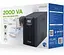 Источник бесперебойного питания EnerGenie 2000 ВА / 1600 Вт / 9 А*ч (EG-UPS-PS2000-01) - миниатюра 4