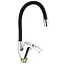 Змішувач для кухні Zegor YUB4-F181KB гнучкий гусак чорний 30412 - мініатюра 1
