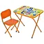 Дитячий столик Bambi M 5964-7 Звірята складний зі стільчиком фігури - мініатюра 1