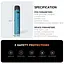 Підсистема електронна сигарета Kumiho THOTH G Lite Pod 650mAh 2ml Kit Ocean Blue (18166) - мініатюра 7