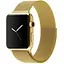 Ремінець Creasted для годинника Milanese loop steel bracelet Apple watch, 42 44 мм Gold - мініатюра 1