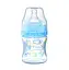 Бутылка антиколиковая с широким отверстием Голубой 120 мл. 0+ Babyono - миниатюра 1