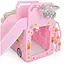 Детский игровой комплекс 2 в 1 Bambi WM19090-8 горка, качели, баскетбол - миниатюра 9
