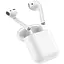 Наушники Hoco True wireless BT headset EW25 полностью беспроводная гарнитура белая - миниатюра 8