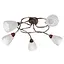 Люстра стельова Brille класична E14 40W G (LK-287C/5) - мініатюра 1