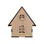Заготовка для декорування "Будиночок 12" FDPO-403 з LED свічкою в комплекті - миниатюра 3