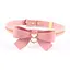 Поводок Lockink Sevanda Love Heart Butterfly LeaTher Collar Set - Pink - миниатюра 5
