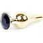 Анальна пробка Boss Of Toys Boss Series - Jewellery Gold Butt Plug Black, BS6400065, Золотий / Чорний - мініатюра 1